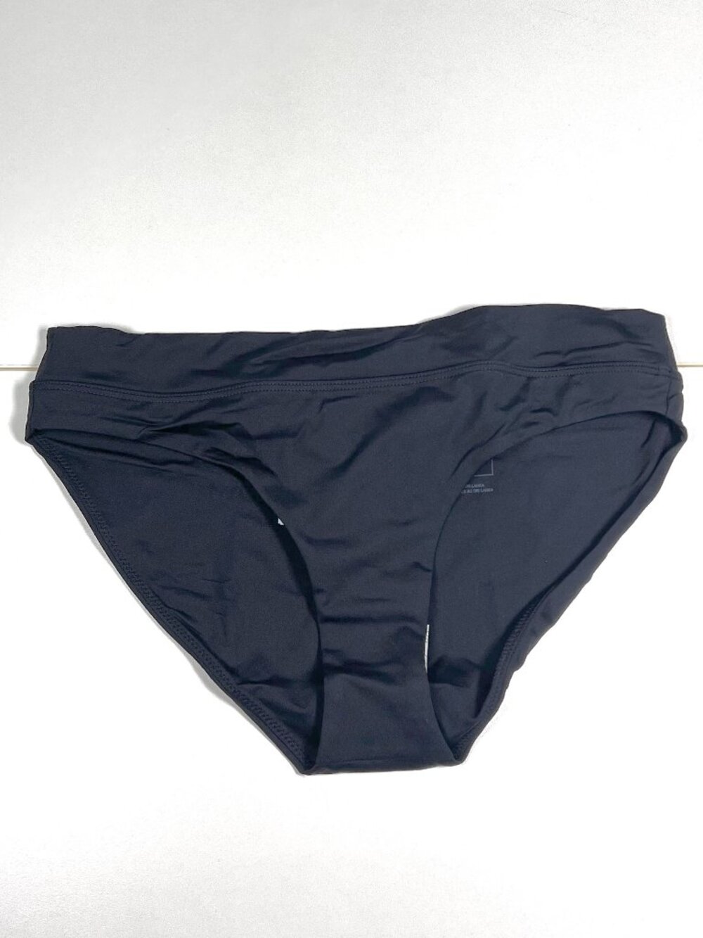 Prana Summer Wave Bikini Bottom Black Size M NWT